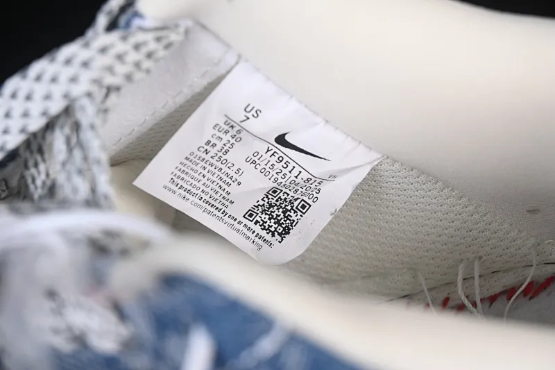All categories Nk Air Force 1 Air Force series Nk Air Force 1 Low Air Force low-top Nike Air Force 1'07 Low LV joint white denim blue Air Force 1 low-top casual sneakers YF9511-815